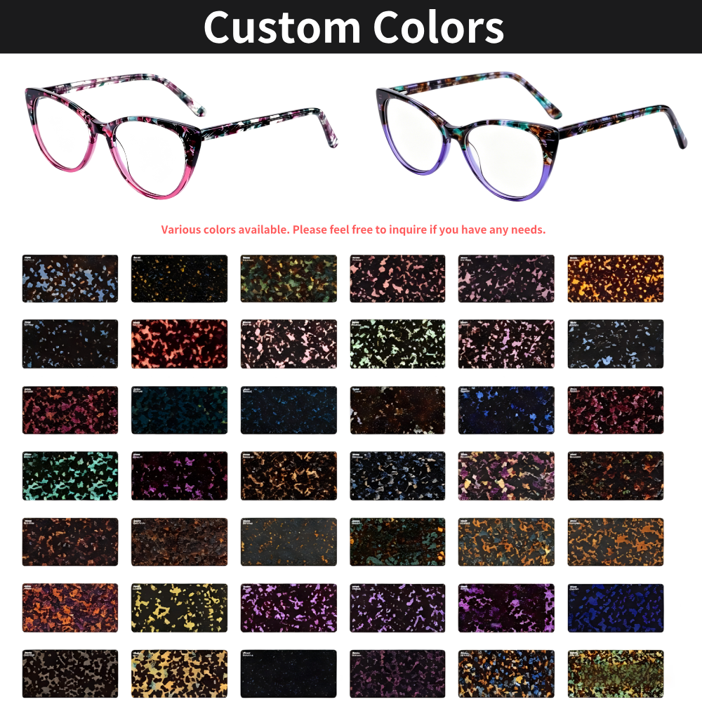 Prescription Glasses Optical Frames and Lenses New Trend High Quality Classic Acetate Frame Custom Logo Wholesale for Man Woman