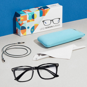 Classic Factory Wholesale Hot Selling Square Frame Optical Eyeglasses Custom Logo Anti BlueLight