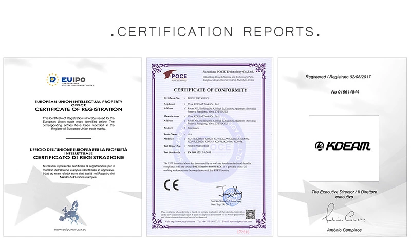 Certifications