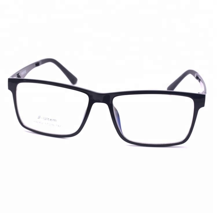 Ultem Clip on Eyeglasses Frames Polarized Magnetic Sunglasses