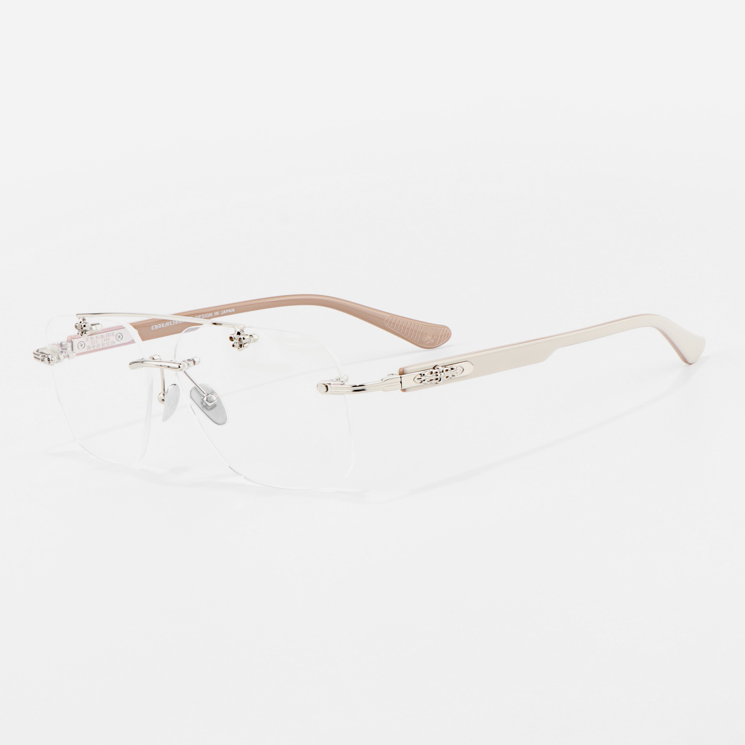 Hot Selling Double Bridge Rimless Wood Prescription Kitchen Glasses Frames Magnetic Progressive Multifocal Eyeglasses China Bulk