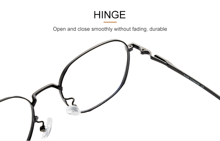 Ultra Light Full Titanium Eyeglass Frames Men Women Comfort Flexible Prescription Glasses Frame Wholesale