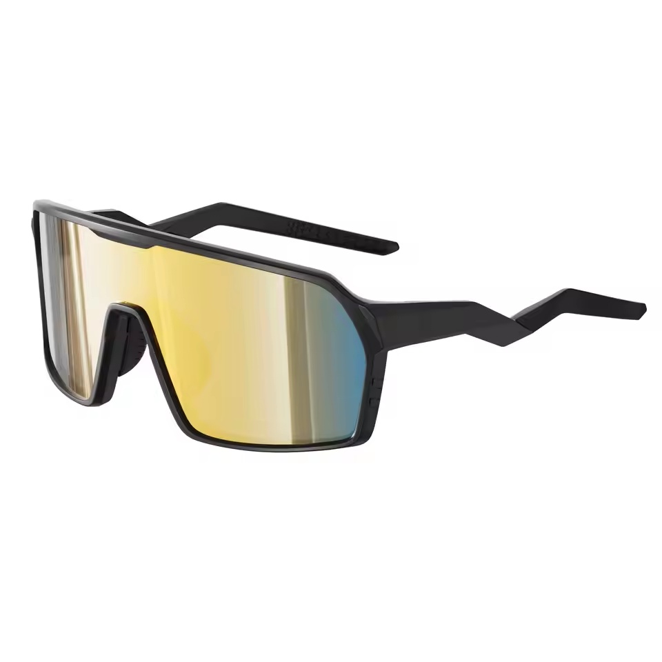 Cycling Sunglasses UV400 Lightweight TR90 Semi Rimless PC Lens Sports Eyewear for Outdoor Riding Men Custom Logo OEM