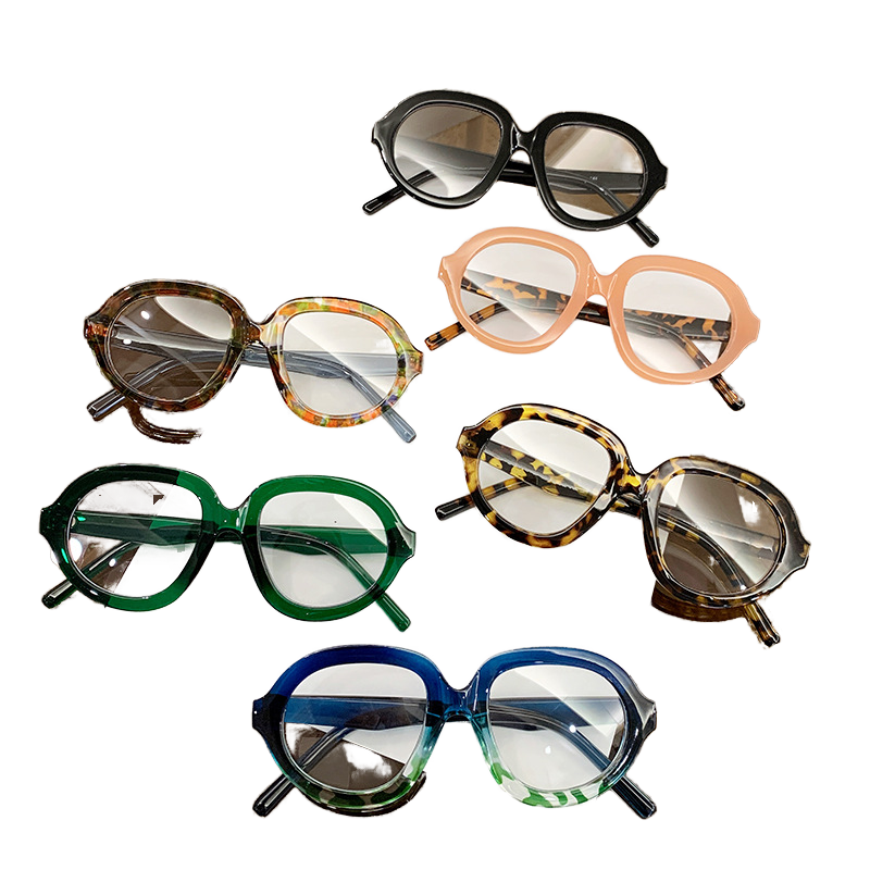 Oval Sunglasses Oversized UV400 Unisex PC Frame Lightweight Summer Outdoor Fashion