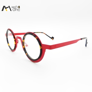 Pure Titanium and Acetate Luxury Prescription Eyewear Frame