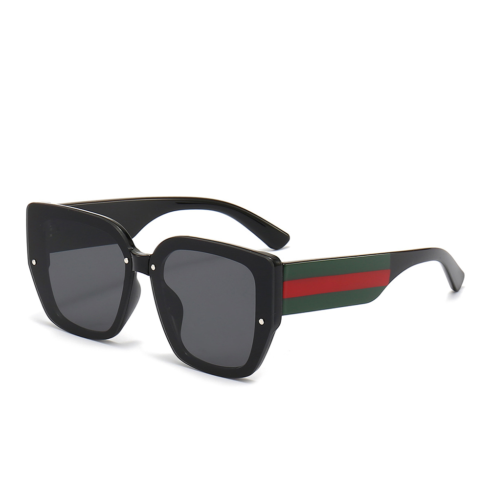 Sunglasses 2023 Women Square Frame Fashion Shades Sun Glasses Men Oversized Rice Nail Eyewear BU3521