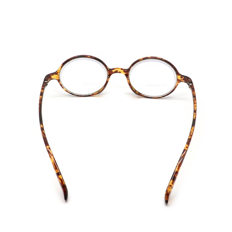 Classic Retro Slim Reading Glasses Small Round Tr90 Frame Light Eyewear for Wholesale