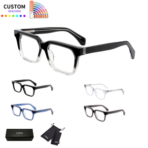 Prescription Glasses Optical Frames and Lenses Classic Acetate Frame Custom Logo Wholesale