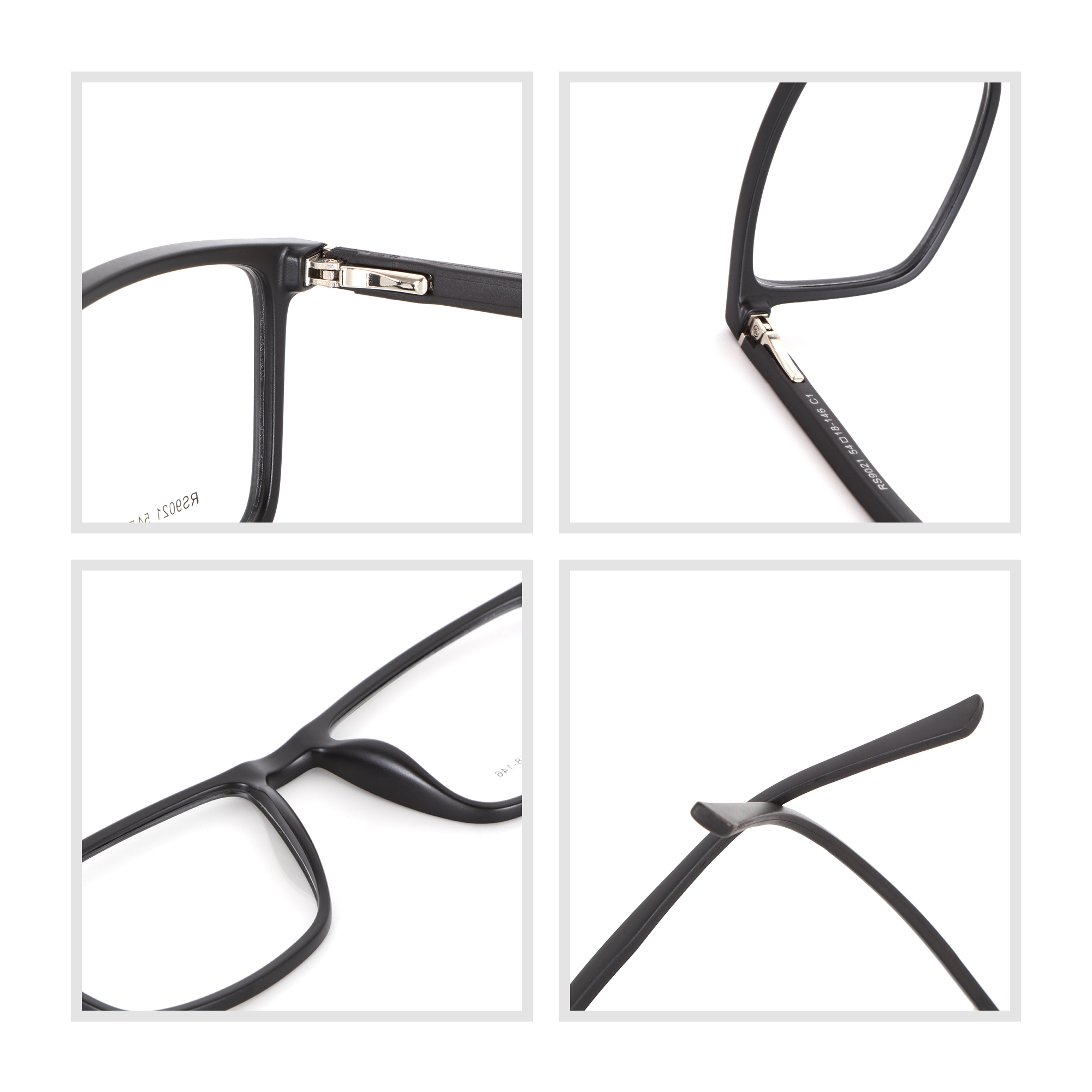 Shenzhen Factory Wholesales Cheap Glasses Blue square Sports Glasses in Bulk Eyeglasses Frames Tr90 in Stock