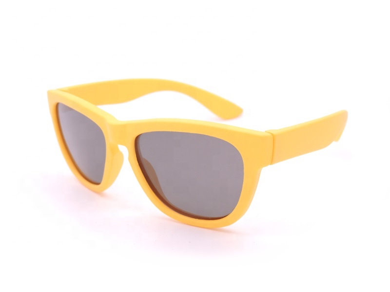 Cute Flexible Rubber Wholesale Colorful Mirror Polarized Fashion High Standard Unisex Child Sunglasses