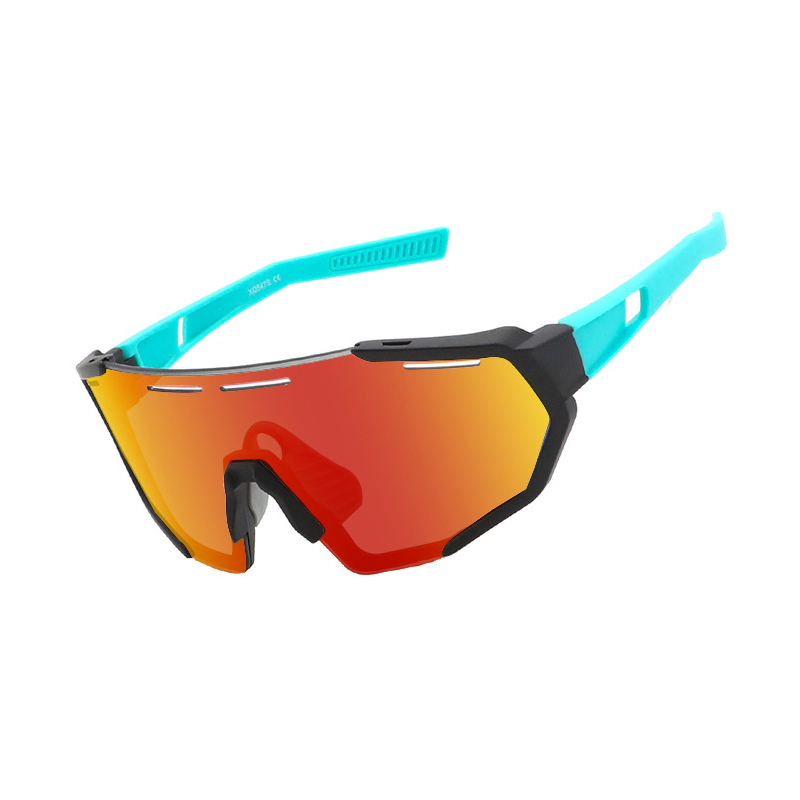 Wholesale Sports eyewear Supply High Quality Uv Protection Colorful Kid Outdoor Sport Glasses in Bulk