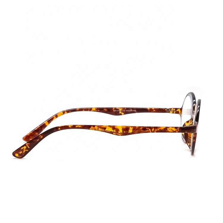 Classic Retro Slim Reading Glasses Small Round Tr90 Frame Light Eyewear for Wholesale