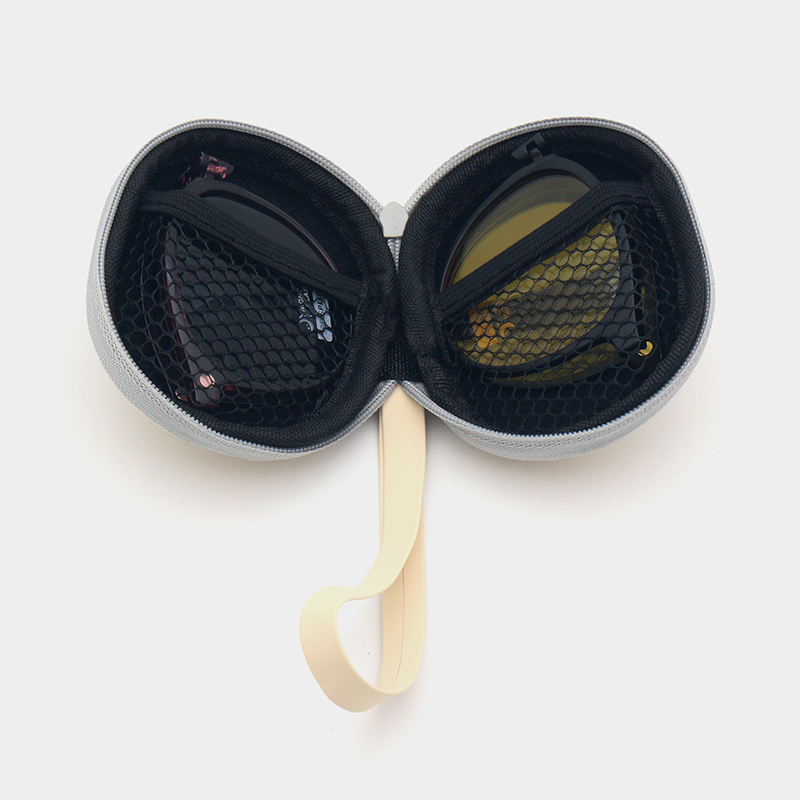 Ultralight 3 in 1 FoldableClip on Sunglasses Made of Ultem Material Magnetic Glasses Thin Round Eyeglasses Optical Frames