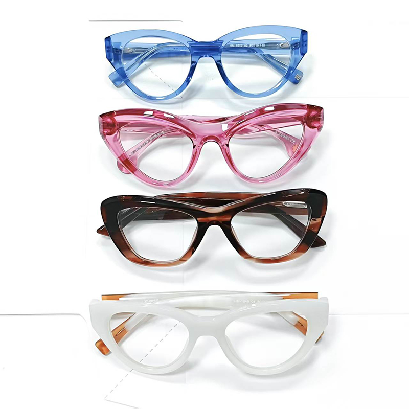 Factory Stock ClearanceOversized Acetate Eyeglass Frames Unisex, Cheap Random Assort Bulk Wholesale