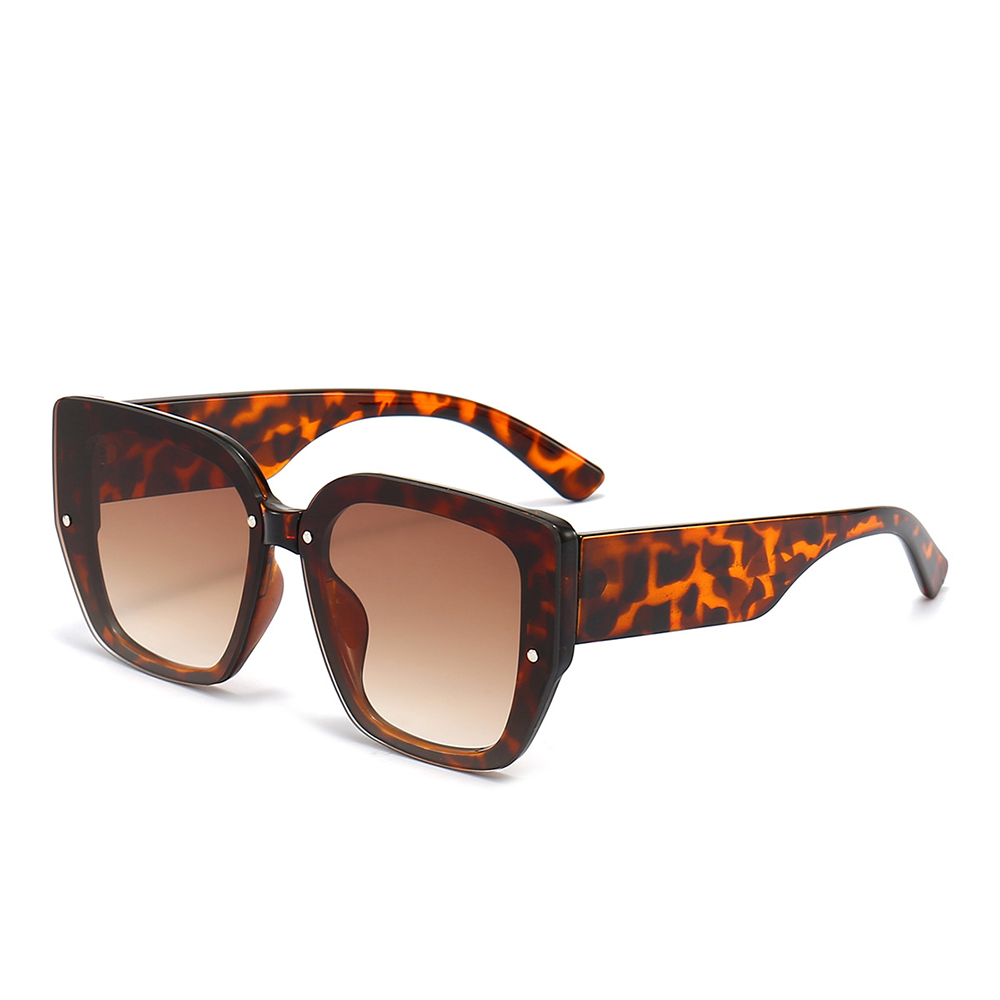 Sunglasses 2023 Women Square Frame Fashion Shades Sun Glasses Men Oversized Rice Nail Eyewear BU3521
