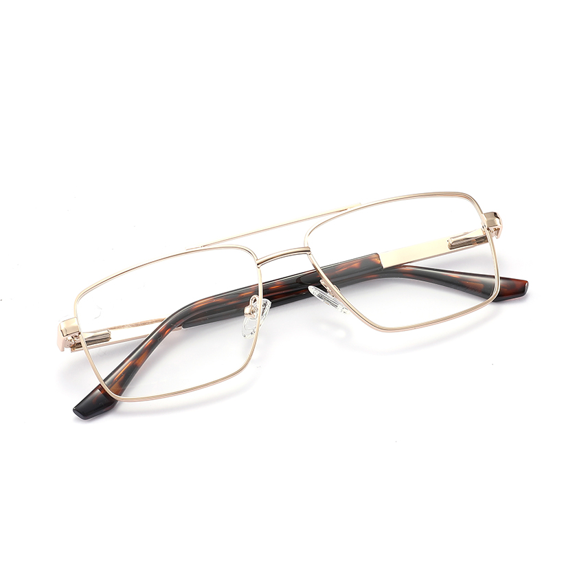 New Metal Rim Optical Prescription Glasses Adults Eyeglasses Frames Ready Stock Myopia Glasses Wholesale Fast Shipping LE8877