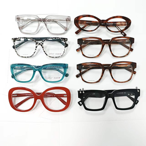 Big Thick Acetate Optical Frames Mixed Color Wholesale Private Label Prescription Eyeglasses