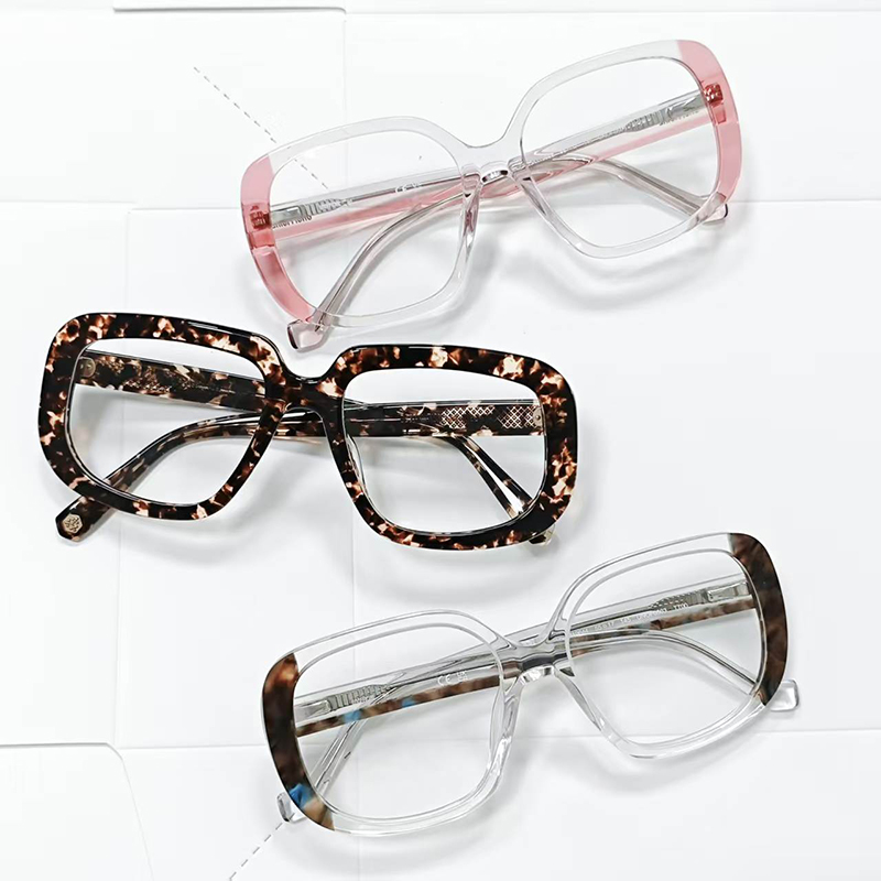 Factory Stock ClearanceOversized Acetate Eyeglass Frames Unisex, Cheap Random Assort Bulk Wholesale