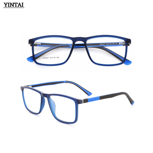 Wholesale Blue Square TR90 Sports Eyeglasses Frames