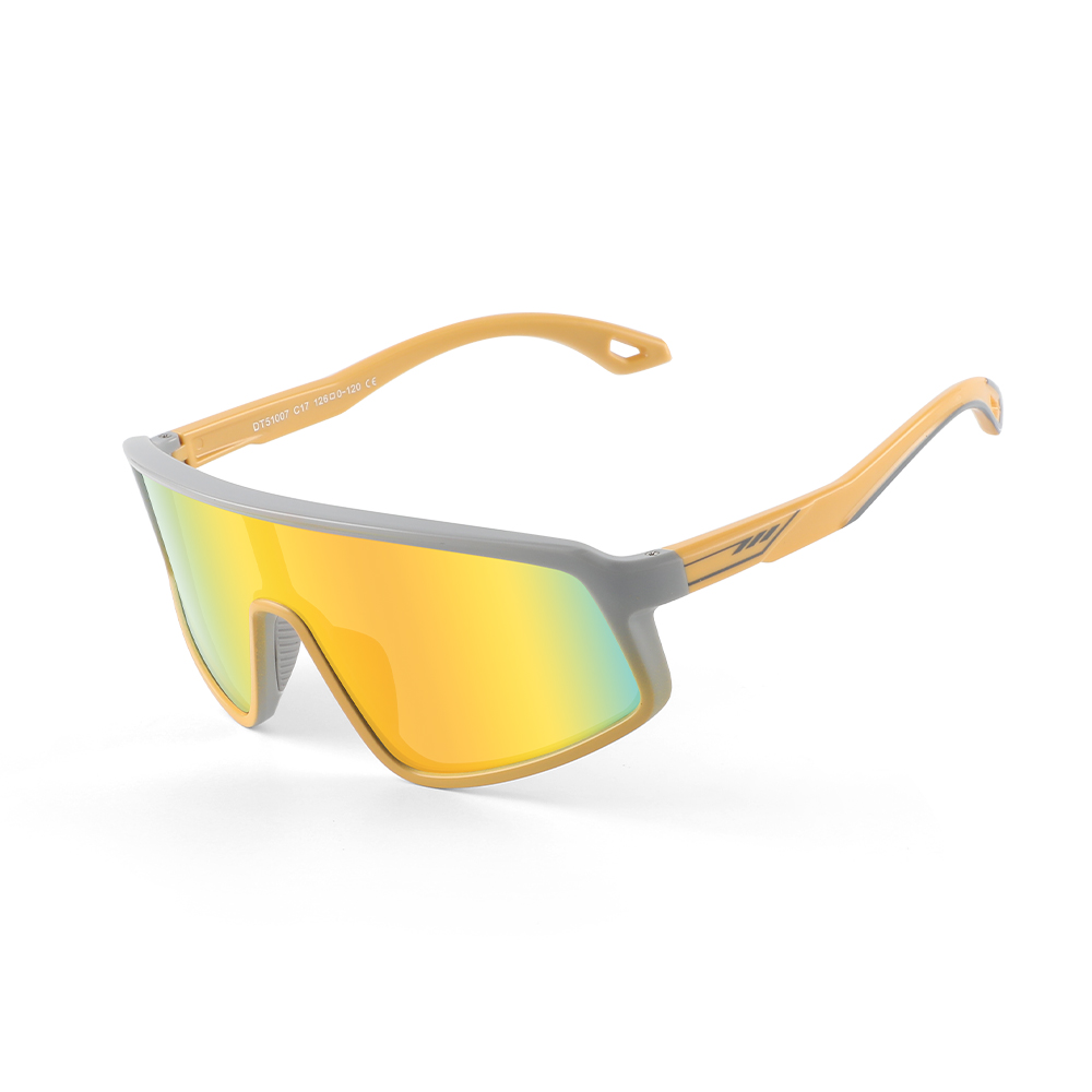 Wholesale Custom UV400 Youth Cycling Sports Sunglasses Children Bicycle Glasses for Road Bike MTB Skating Running Kids Eyewear