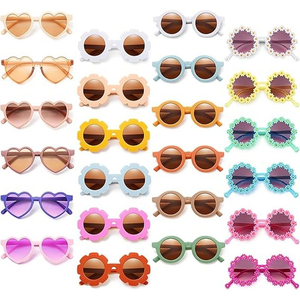 Wholesale Kids UV400 Candy Color Sunglasses Cartoon Eyewear